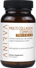 Multi Collagen Complex - Type I, II, III, V, X - Collagen Supplement for Anti...