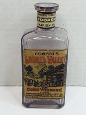 Cooper’s Corn Whiskey Bottle Marion NC Antique