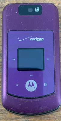 Motorola Moto W755 - Purple (Verizon) Cellular Phone 723755833128
