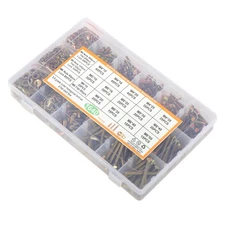 1640 Pcs Bolts And Nuts Set - M4 M5 M6 304 Stainless Steel Screws Bolts