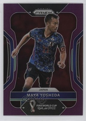 2022 Panini Prizm World Cup Qatar Purple Prizm /199 Maya Yoshida #129 0ud4