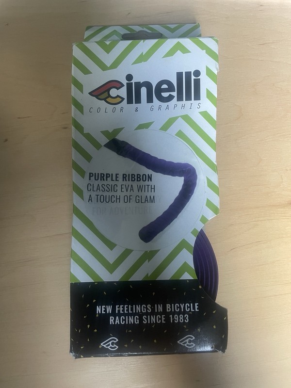 Cinelli Cork Ribbon Handlebar Tape Purple