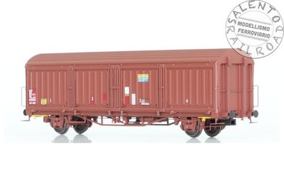 Dekas 872213 H0 1:87 - Geschlossener 2-achsiger Güterwagen Typ Hbis SJ Epoche V
