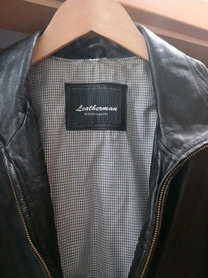 Leatherman butterweiche Lederjacke Ziegenleder Leather Jacket Gr. 50