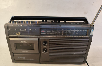 DDR KR 660 Stern Radio Berlin Kassettenrekorder Kofferradio Kassette Recorder