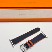 Apple Watch Herm s Twill jumping Simple Tour Band 42mm,41mm,40mm Open Box