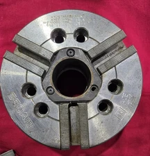 CNC Power Lathe Chuck Seoam Samchully Powergrip 3 Jaw Machinist