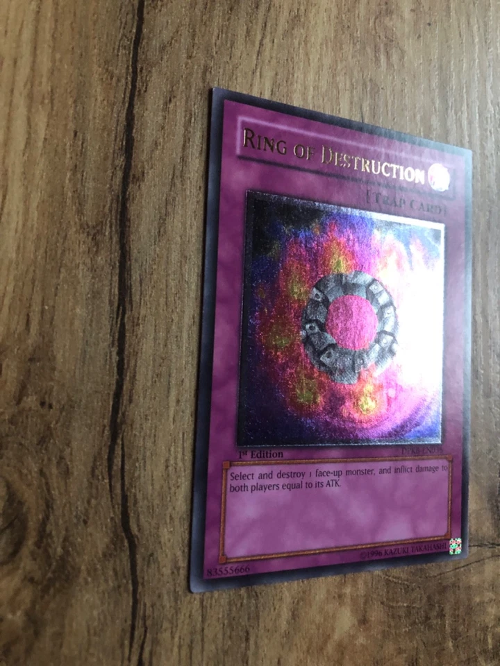 Ring of Destruction DPKB-EN036 Ultimate Rare 1. Auflage Goat Yugioh Karte Holo - Bild 2 von 4