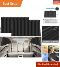 Sonnenschutz fürs Auto Vorhang Magnetisch 2 Stück, Universal Seitenscheibe Fe...