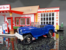 1948 Willys Jeepster - 164 Scale Limited Edition See Photos Below