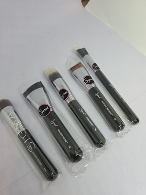 SIGMA Classic Face Brush Set 5 Top Rate Brushes F82, F57, F86, F56, & F55 NO BOX