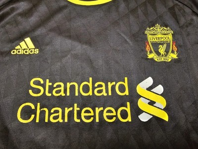 LIVERPOOL 2010 2011 THIRD FOOTBALL SHIRT SOCCER JERSEY 2XL ADIDAS