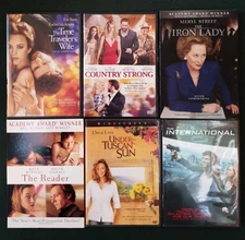 6 Dramatic DVDs: The Time Traveler's Wife, Country Strong, The Iron Lady, The Re