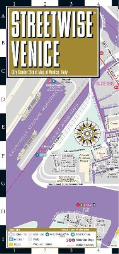 Michelin Streetwise Venice Map - Laminated City Center Street Map of Venic (Map)