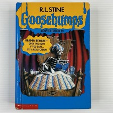 Goosebumps Monster Edition 1 Hardcover Vintage Book R.L. Stine Tracked Postage
