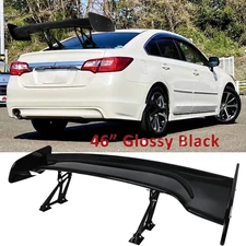 Glossy Black 46" GT-Style Rear Trunk Spoiler Racing Wing For Subaru Legacy
