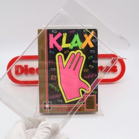 NES Nintendo TENGEN'S KLAX - NEW & Factory Sealed with Authentic V-Overlap Seam!