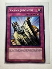Yu-Gi-Oh! SDLS-EN038 Solemn Judgement 1st Ed. LP