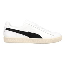 PUMA Clyde Mig Lace Up Mens White Sneakers Casual Shoes 39439001