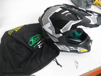 Restposten: Helm Touratech Aventuro EnduroX Stone, Größe XS (55), Herstel
