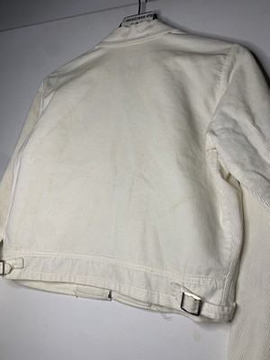 vintage white FFA jacket 60s 70s corduroy chapter sweetheart true