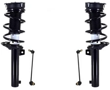 Front Complete Struts Assembly & Links For Tiguan 2018-2024 All Wheel Drive