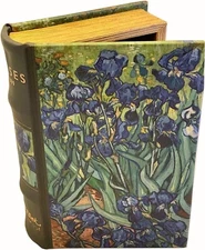 Vincent Van Gogh Irises Decorative Book Box Van Gogh Art Jewelry Box