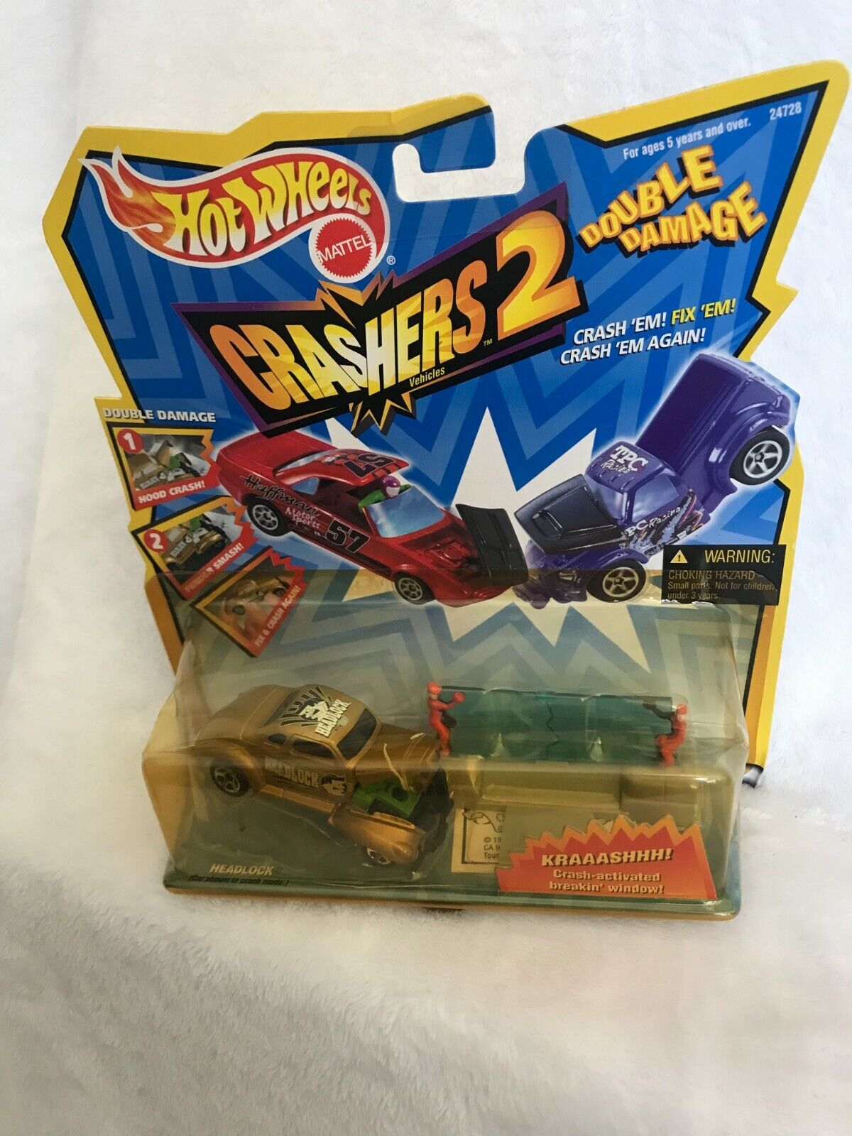 HOT WHEELS - Crashers 2 - Double Damage - Crash & Smash - 1999