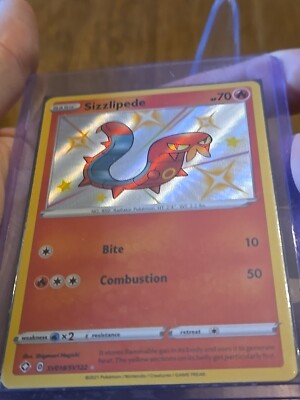 Sizzlipede SV018/SV122 Shining Fates: Shiny Vault Holo | eBay