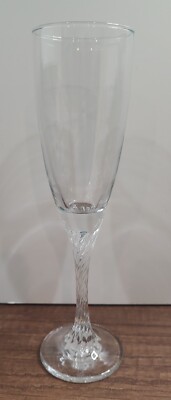 Circleware Crystal Fluted Champagne Glass Replacement Barware Singleton 