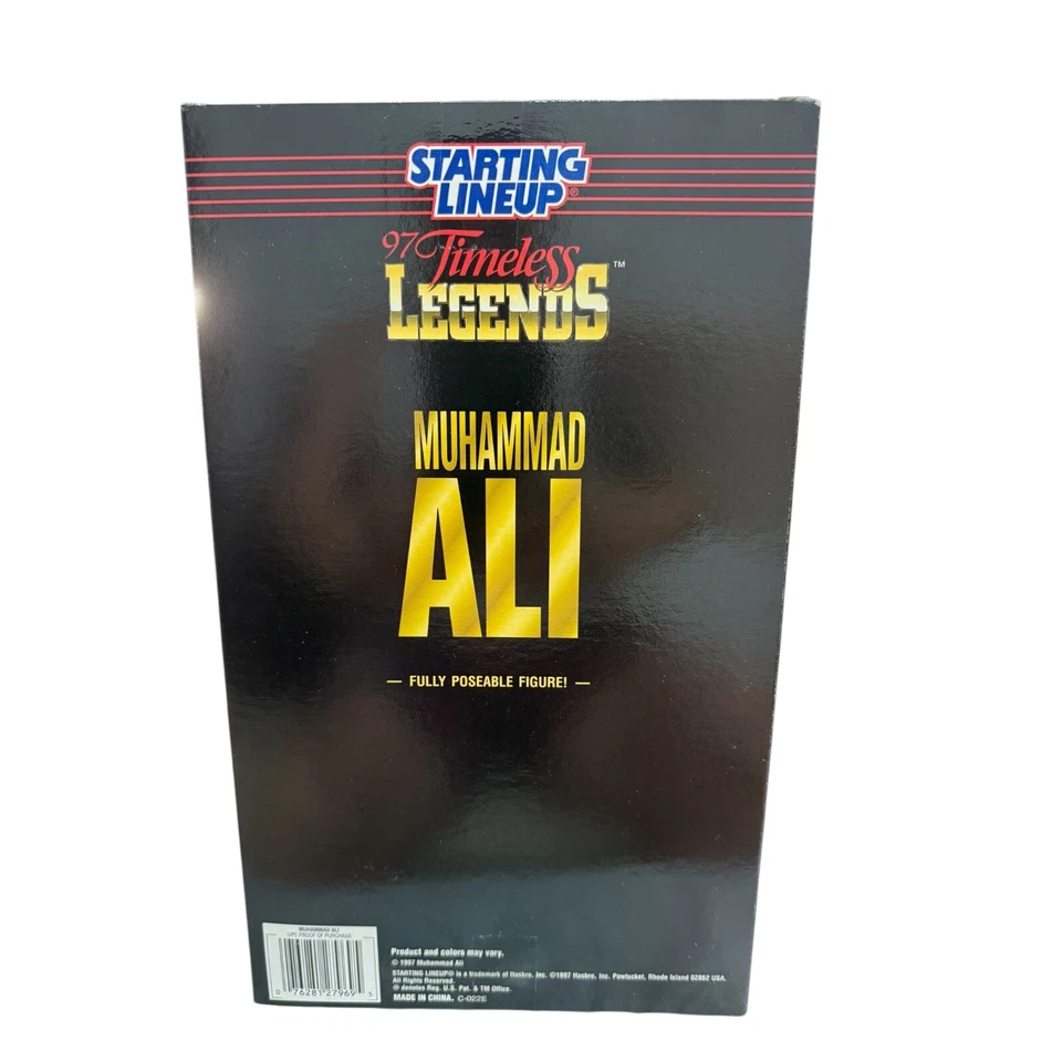 Figura Posable Boxeo 12" Leyendas Timeless Alineación Inicial Muhammad Ali 1997 Foto 4 de 4
