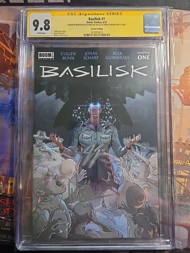 Basilisk #1 2nd print, CGC 9.8 SS Signed By Edera And James Tynion IV 🔥 