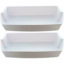 2 Refrigerator Door Shelf Bin 2187172 for Whirlpool Kenmore Side By Side Fridge