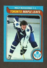 1979 Topps Hockey Card #68 Walt McKechnie - Toronto Maple Leafs 