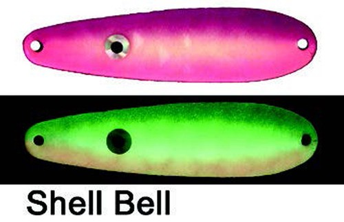 CUCHARA TROLLING MOONSHINE SEÑUELOS SUPER GLOW WALLEYE 3" ELIGE COLOR - Imagen 24 de 31