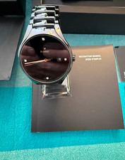 Rado True Black, Automatik, 4 Diamanten auf dem Zifferblatt, Keramik, BJ 2022
