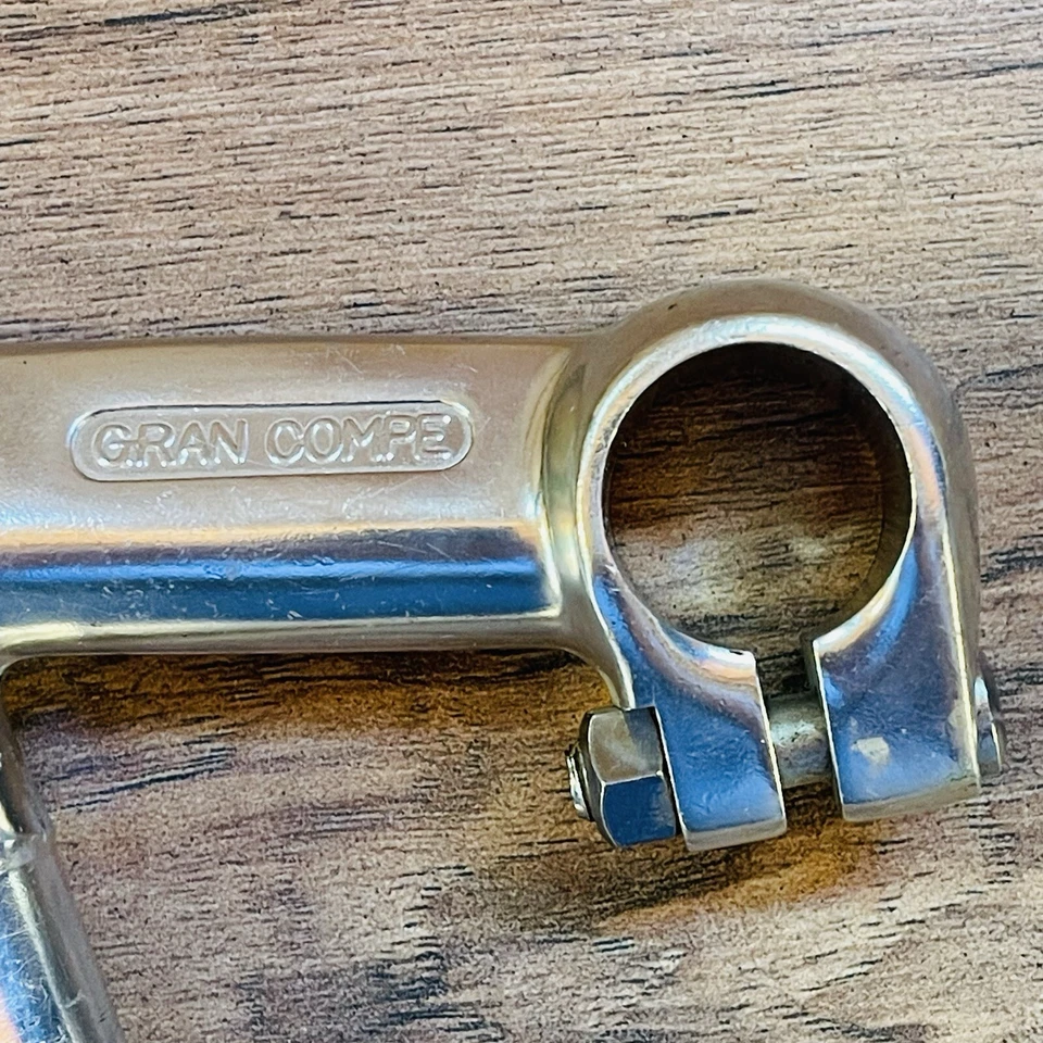 NOS Dia-Compe Gran Comp 1-inch Road Quill Stem 90mm 26.0 Vintage 1981 Silver - Image 4 of 4