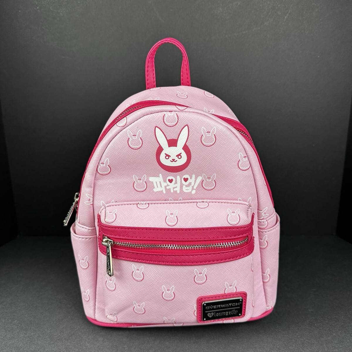 d va mini backpack Loungefly Overwatch D.Va DVA Pink Mini Backpack Bag Cosplay OW OW2 BoxLunch