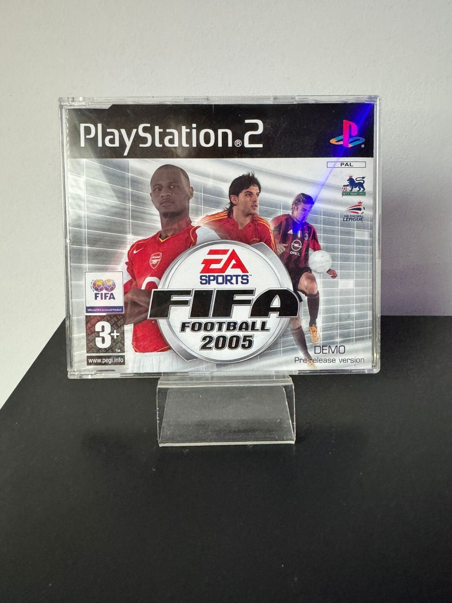 Fifa Football 2005 Sony Ps2 Promo Press Tbe Version Pal Euro