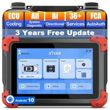 2025 USED XTOOL D7 Car Bidirectional Scanner Key Programming Tool E.CU Coding