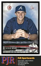 2017 Bowman #BP74 Patrick Weigel Atlanta Braves Prospects