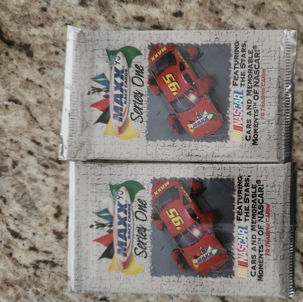 2) unopened 1995 Maxx Race Cards Series One NASCAR Single Packs | eBay