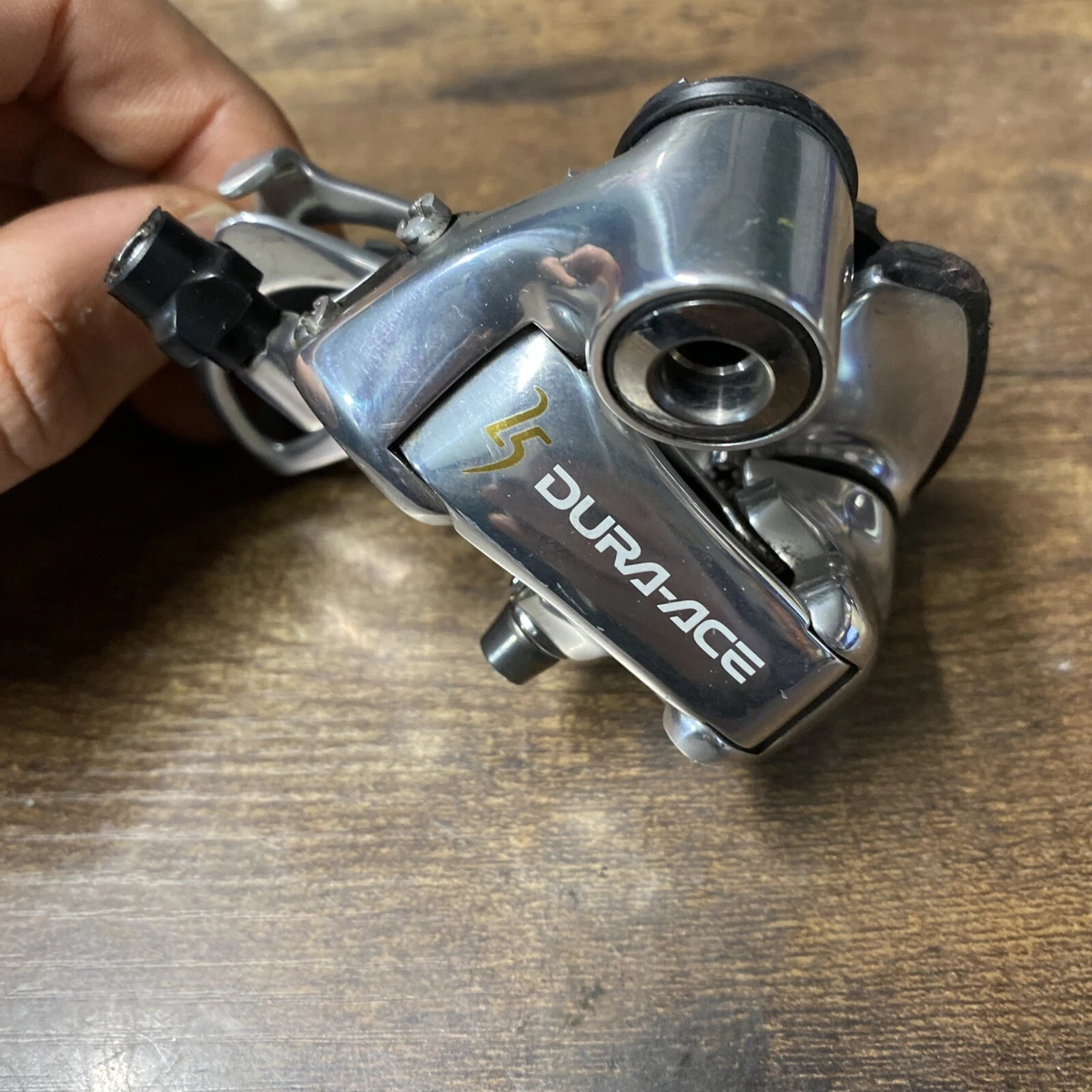 Shimano dura ace 7700 9 sped rear derailleur 25 year anniversary