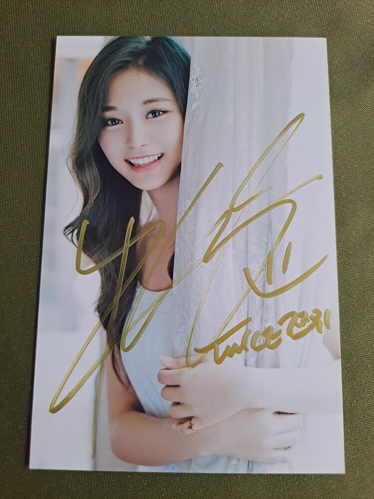 K-POP・アジア twice yes,iam tzuyu autograph K-POP・アジア twice yes,iam tzuyu autograph TWICE Tzuyu
