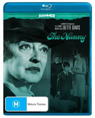 The Nanny-Hammer Horror (1965) Blu-ray Bette Davis-Wendy Craig-William Dix-OOP