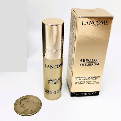 2X Lancome Absolue The Serum Intensive Concentrate 5ml 0.16