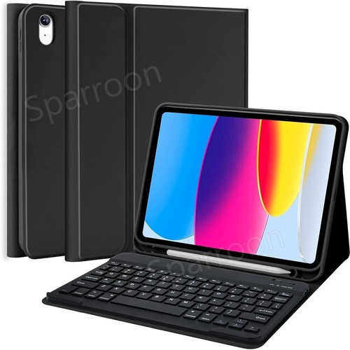 For iPad 7/8/9/10/11th Gen A16 M3 Air 4 5 6 Pro 11 Bluetooth Keyboard Case Cover - Picture 45 of 63
