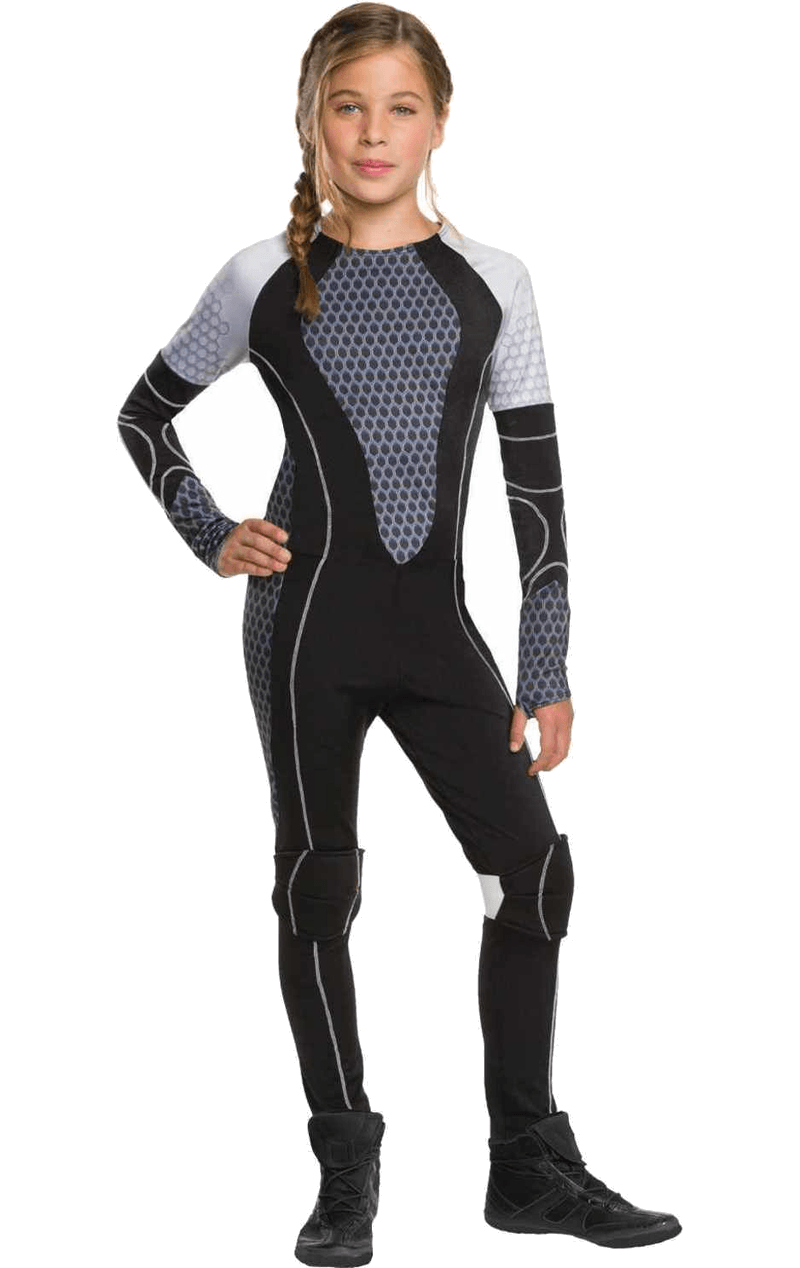 Child Katniss Everdeen Hunger Games Book Week Fancy Dress Costume EBay