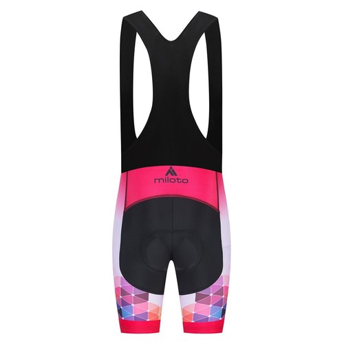 Miloto Women's Pro Bib Shorts Cycling Bib Knickers Gel Padded Bike Cycling BIbs - Picture 7 of 29