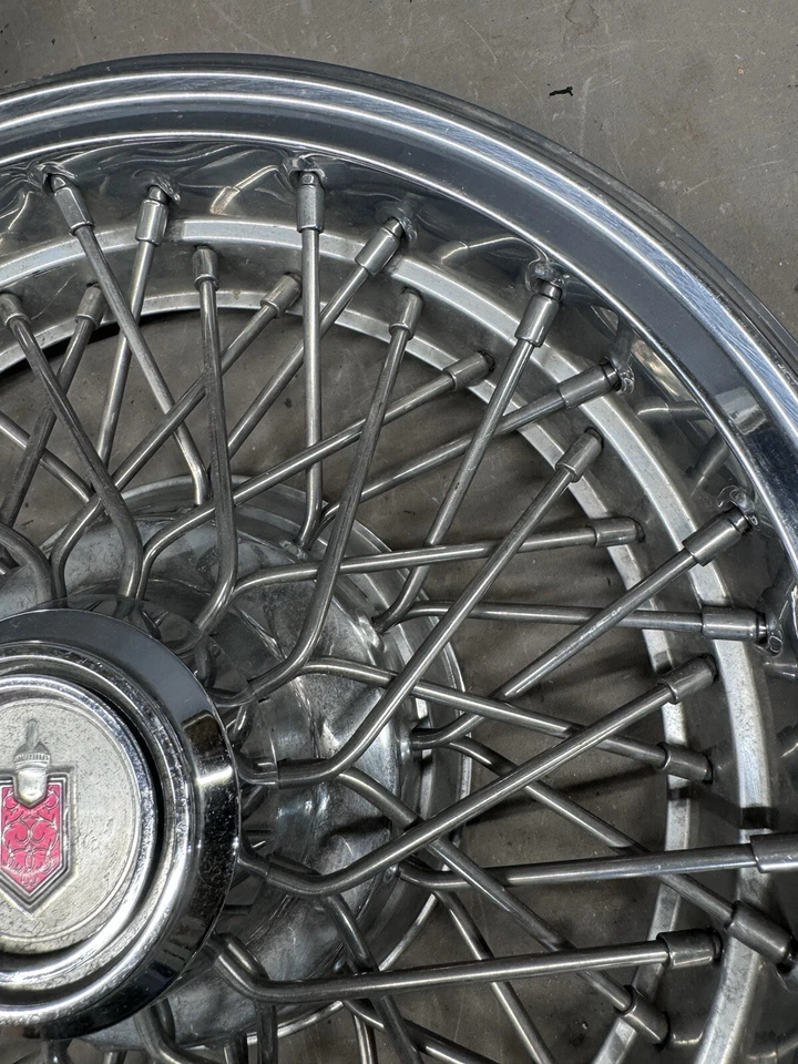 Chevy Monte Carlo 1978 1979 1980 tapacubos de alambre de 14" cubiertas de rueda tapacubos El Camino Foto 2 de 4